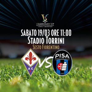 Sabato 19 Fiorentina-Pisa torneo di Viareggio